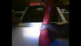 Intense Thrusting With A Dildo